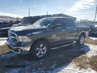 2017 Ram 1500 Big Horn with VIN 1C6RR7LG0HS849566, listed as a Copart auction lot 44740145 with 79,304 mi miles and Salvage Title. Bid and sale history available at carsss.com. Image 1.