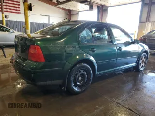 1999 Volkswagen Jetta GL z VIN 3VWRC29M2XM094970, wystawiony jako Copart lot #52618145 z przebiegiem Nie podano mil oraz Szkoda całkowita • Salvage title. Historia ofert i sprzedaży dostępna na DreamBid. Obrazek 3.