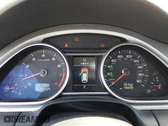 2012 Audi Q7 Premium Plus с VIN WA1LGAFE6CD004272, выставлен на аукционе Copart как лот 57313835 с пробегом 146 690 миль миль и Списание • Salvage title. История ставок и продаж доступна на DreamBid. Изображение 9.