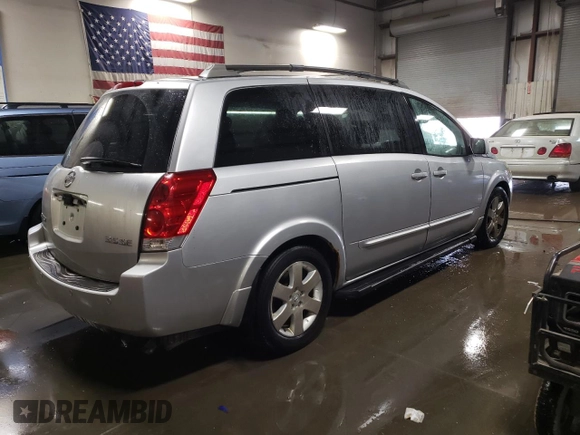 2004 Nissan Quest S z VIN 5N1BV28U14N365952, wystawiony jako Copart lot #48902965 z przebiegiem 131 203 mil mil oraz Szkoda całkowita • Salvage title. Historia ofert i sprzedaży dostępna na DreamBid. Obrazek 3.