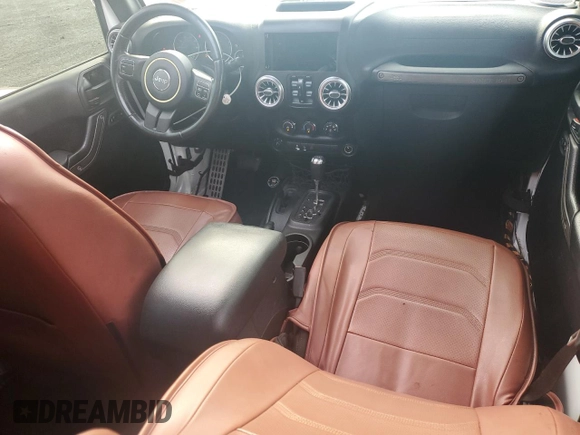 2016 Jeep Wrangler Unlimited Sport with VIN 1C4HJWDG1GL185985, listed as a Copart auction lot 49997255 with 144,549 mi miles and Salvage title. Bid and sale history available at DreamBid. Image 8.