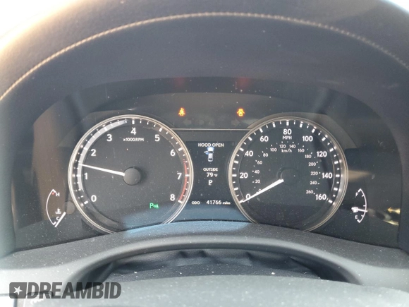 2014 Lexus GS 350 with VIN JTHBE1BL8E5035028, listed as a Copart auction lot 52447795 with 41,766 mi miles and Salvage Title. Bid and sale history available at carsss.com. Image 9.