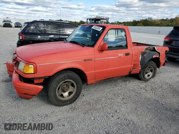 1993 Ford Ranger Splash with VIN 1FTCR10X6PPB67065, listed as a Copart auction lot 75532034 with 408,030 mi miles and Salvage Title. Bid and sale history available at DreamBid. Image 1.