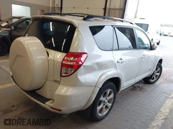 2010 Toyota RAV4 Ltd with VIN JTMDK4DV6A5084807, listed as a IAAI auction lot 41825463 with 97,429 mi miles. Bid and sale history available at carsss.com. Image 4.