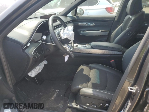 2024 Genesis GV70 2.5T with VIN 5NMMADTB1RH005871, listed as a Copart auction lot 60671675 with 15,786 mi miles and Salvage title. Bid and sale history available at DreamBid. Image 7.