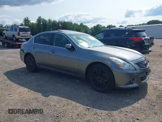 2010 Infiniti G37 x with VIN JN1CV6AR3AM458191, listed as a IAAI auction lot 39968898 with 129,416 mi miles. Bid and sale history available at carsss.com. Image 1.