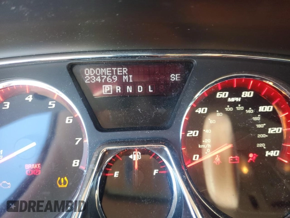 2013 GMC Acadia SLT with VIN 1GKKRSKD8DJ253209, listed as a Copart auction lot 89124465 with 234,769 mi miles and Salvage Title. Bid and sale history available at carsss.com. Image 9.
