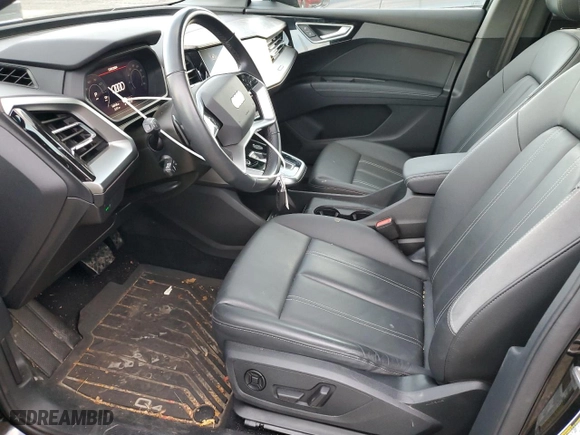 2022 Audi Q4 e-tron Premium Plus with VIN WA1H2BFZ2NP015011, listed as a Copart auction lot 83591204 with 14,918 mi miles and Salvage Title. Bid and sale history available at carsss.com. Image 7.