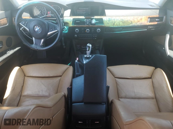 2008 BMW 5 Series 528i with VIN WBANU53548C112144, listed as a Copart auction lot 61643135 with 223,189 mi miles and Clean title. Bid and sale history available at DreamBid. Image 8.