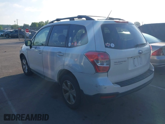 2015 Subaru Forester Premium with VIN JF2SJADCXFH524011, listed as a IAAI auction lot 42181168 with 195,654 mi miles and . Bid and sale history available at DreamBid. Image 14.