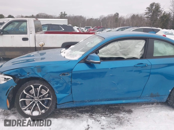 2017 BMW M2 with VIN WBS1H9C38HV887362, listed as a IAAI auction lot 41524962 with 58,866 mi miles. Bid and sale history available at carsss.com. Image 6.