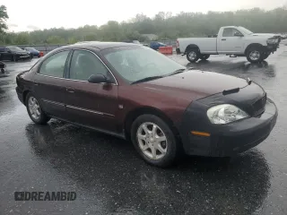 2001 Mercury Sable LS with VIN 1MEHM55S01G642160, listed as a Copart auction lot 55832175 with 79,554 mi miles and Clean Title. Bid and sale history available at carsss.com. Image 4.