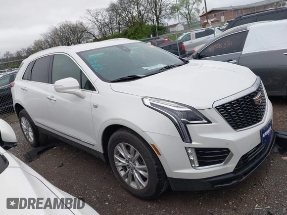 2021 Cadillac XT5 FWD Luxury with VIN 1GYKNAR47MZ121920, listed as a IAAI auction lot 41868087 with 38,315 mi miles. Bid and sale history available at carsss.com. Image 13.