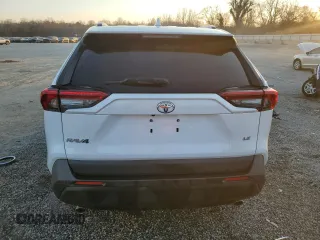 2020 Toyota RAV4 LE with VIN 2T3H1RFV9LW095407, listed as a Copart auction lot 46847145 with 57,421 mi miles and Salvage Title. Bid and sale history available at DreamBid. Image 6.