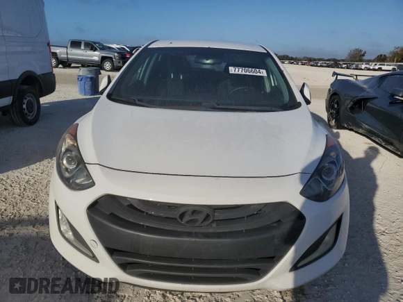 2013 Hyundai Elantra with VIN KMHD35LE4DU023756, listed as a Copart auction lot 77706604 with Not Provided miles and Salvage Title. Bid and sale history available at DreamBid. Image 5.