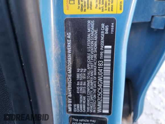 2016 MINI Countryman S z VIN WMWZC5C54GWU04183, wystawiony jako Copart lot #88727135 z przebiegiem 94 878 mil mil oraz Czysty tytuł • Clean title. Historia ofert i sprzedaży dostępna na DreamBid. Obrazek 14.