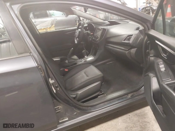 2017 Subaru Impreza Premium with VIN 4S3GTAB69H3739066, listed as a IAAI auction lot 41431248 with 123996 miles. Bid and sale history available at carsss.com. Image 5.