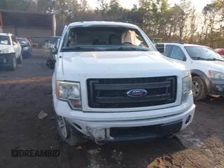 2014 Ford F-150 XL with VIN 1FTFX1EF0EFA23615, listed as a IAAI auction lot 41443935 with 241,426 mi miles. Bid and sale history available at carsss.com. Image 6.