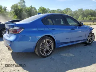2015 BMW 3 Series 335i xDrive with VIN WBA3B9C53FP705486, listed as a Copart auction lot 57719445 with 76,148 mi miles and Salvage title. Bid and sale history available at DreamBid. Image 3.