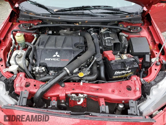 2011 Mitsubishi Lancer with VIN JA32Y6HV4BU034165, listed as a Copart auction lot 85783924 with 87,494 mi miles and Salvage Title. Bid and sale history available at DreamBid. Image 11.