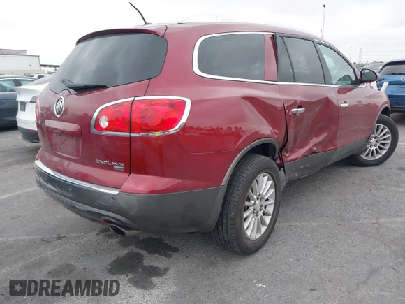 2010 Buick Enclave CXL 1XL with VIN 5GALRBEDXAJ126373, listed as a IAAI auction lot 41721155 with 116,992 mi miles and . Bid and sale history available at DreamBid. Image 4.