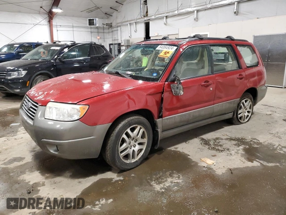 2006 Subaru Forester 2.5 X L.L. Bean Edition with VIN JF1SG67676H723829, listed as a Copart auction lot 84084924 with 0 mi miles and Salvage Title. Bid and sale history available at carsss.com. Image 1.