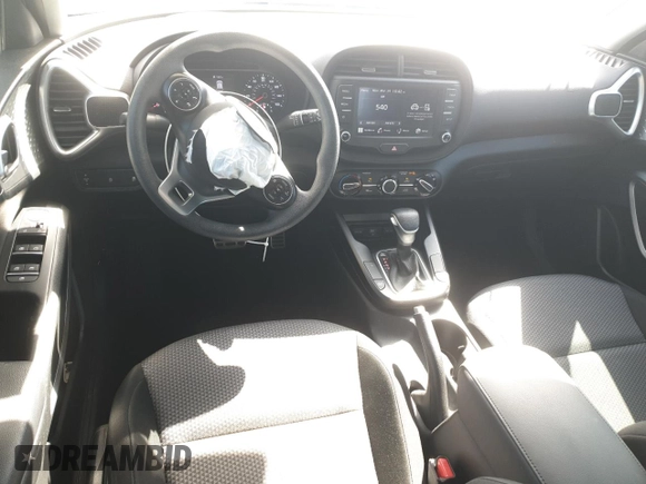 2022 Kia Soul LX with VIN KNDJ23AU2N7834660, listed as a Copart auction lot 42540655 with 13,057 mi miles and Salvage Title. Bid and sale history available at carsss.com. Image 8.