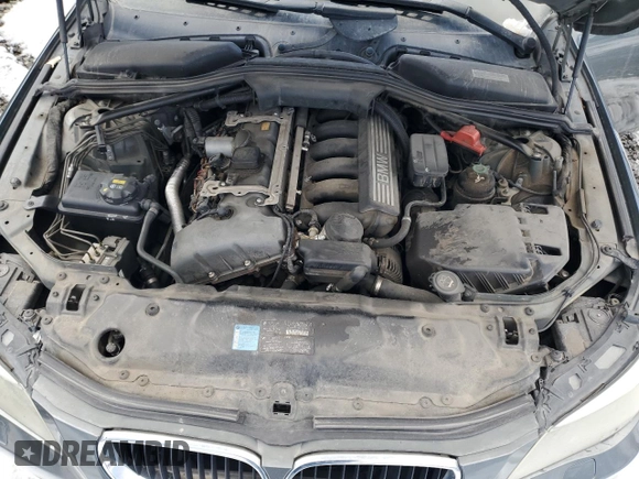 2006 BMW 5 Series 530xi with VIN WBANF73526CG66448, listed as a Copart auction lot 44556285 with 147,438 mi miles and Salvage Title. Bid and sale history available at DreamBid. Image 11.