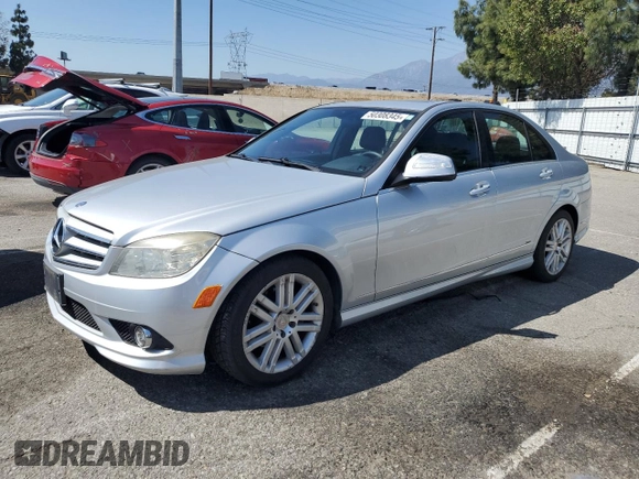 2009 Mercedes-Benz C 300 Sport with VIN WDDGF54X09R077080, listed as a Copart auction lot 50308345 with 167,156 mi miles and Salvage Title. Bid and sale history available at DreamBid. Image 1.
