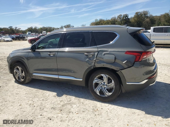 2022 Hyundai Santa Fe SEL with VIN 5NMS24AJ3NH446832, listed as a Copart auction lot 47187255 with 18,525 mi miles and Non Repairable. Bid and sale history available at carsss.com. Image 2.