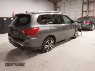 2019 Nissan Pathfinder SV with VIN 5N1DR2MM1KC628212, listed as a IAAI auction lot 41815898 with 139,375 mi miles. Bid and sale history available at carsss.com. Image 4.