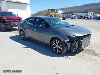 2017 Nissan Maxima SR with VIN 1N4AA6AP4HC453943, listed as a IAAI auction lot 41888527 with 130,577 mi miles. Bid and sale history available at carsss.com. Image 1.