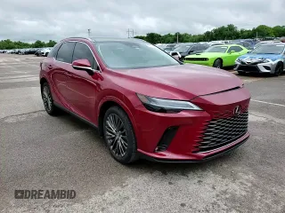 2023 Lexus RX 350 with VIN 2T2BAMBA3PC017342, listed as a Copart auction lot 55048645 with 21,543 mi miles and Salvage title. Bid and sale history available at DreamBid. Image 14.