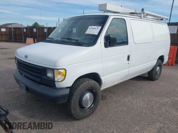 1994 Ford Econoline Cargo with VIN 1FBHE31H7RHA89188, listed as a IAAI auction lot 42366671 with Not provided miles and . Bid and sale history available at DreamBid. Image 2.