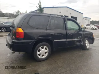 2008 GMC Envoy SLE2 with VIN 1GKDS13S682122400, listed as a Copart auction lot 45149485 with 143,182 mi miles and Salvage Title. Bid and sale history available at carsss.com. Image 3.