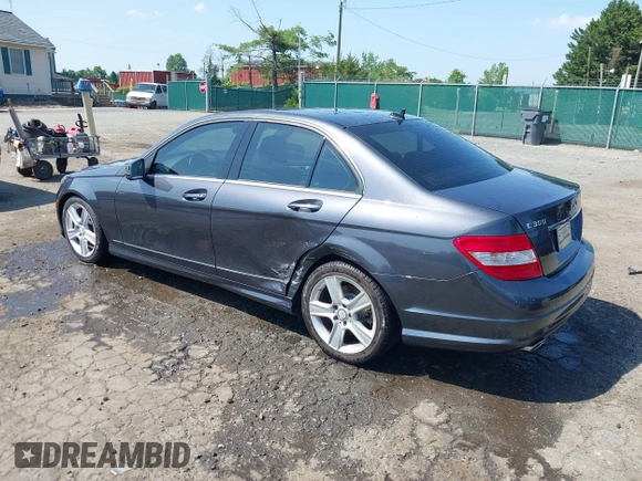 2011 Mercedes-Benz C 300 Sport with VIN WDDGF8BB0BR135476, listed as a IAAI auction lot 42550993 with 98,716 mi miles and . Bid and sale history available at DreamBid. Image 3.