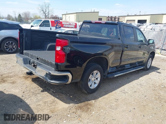 2024 Chevrolet Silverado 1500 LT with VIN 1GCPACEK4RZ184083, listed as a IAAI auction lot 42113356 with 26,759 mi miles and . Bid and sale history available at DreamBid. Image 4.