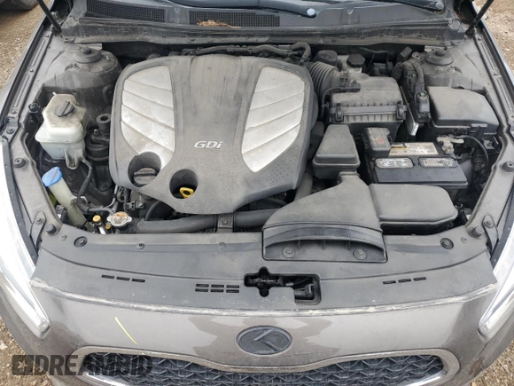 2014 Kia Cadenza Premium with VIN KNALN4D7XE5128265, listed as a Copart auction lot 65927464 with 99,127 mi miles and Salvage Title. Bid and sale history available at carsss.com. Image 11.
