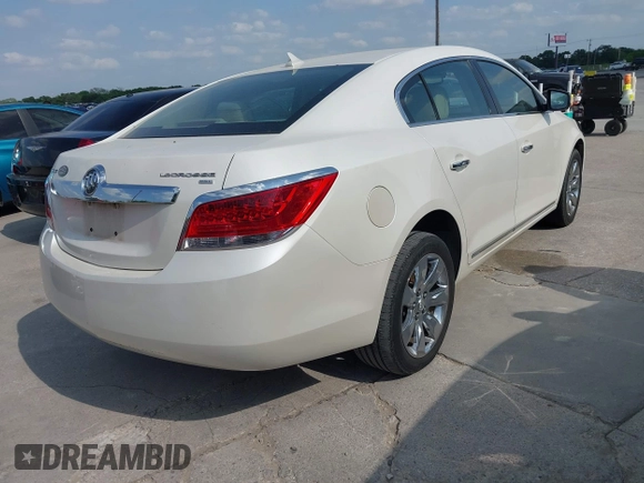 2010 Buick LaCrosse CXL with VIN 1G4GC5EGXAF136574, listed as a IAAI auction lot 42058877 with 169,389 mi miles. Bid and sale history available at carsss.com. Image 4.