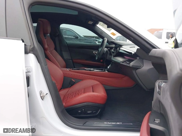 2024 Audi e-tron GT Premium Plus with VIN WAUFJBFW1R7000993, listed as a IAAI auction lot 41483337 with 9,779 mi miles. Bid and sale history available at carsss.com. Image 5.