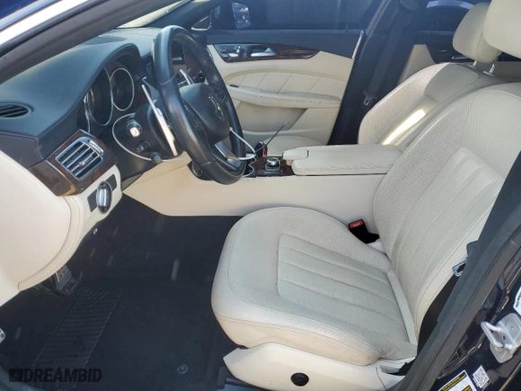 2017 Mercedes-Benz CLS with VIN WDDLJ9BB5HA195165, listed as a Copart auction lot 44381195 with 42,686 mi miles and Salvage Title. Bid and sale history available at carsss.com. Image 7.
