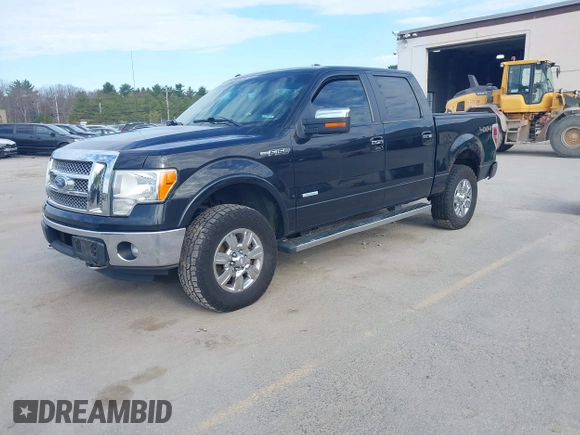 2011 Ford F-150 XLT with VIN 1FTFW1ET7BFA54123, listed as a IAAI auction lot 42119218 with 208,258 mi miles. Bid and sale history available at carsss.com. Image 17.