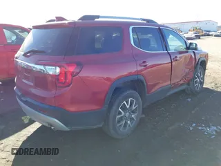 2021 GMC Acadia SLE with VIN 1GKKNKLA7MZ228898, listed as a IAAI auction lot 41378592 with 59,156 mi miles and . Bid and sale history available at DreamBid. Image 4.