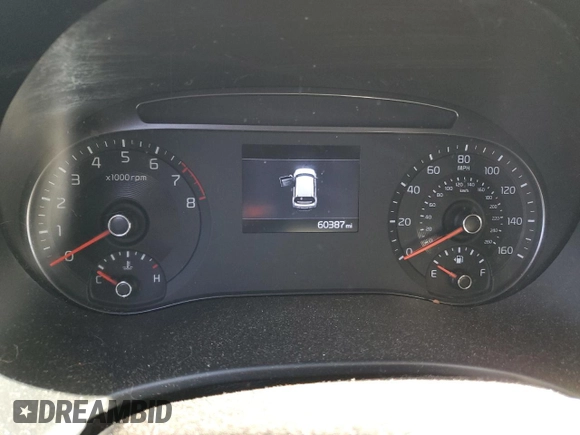 2020 Kia Soul S with VIN KNDJ23AU6L7047661, listed as a Copart auction lot 53344265 with 60,387 mi miles and Salvage Title. Bid and sale history available at carsss.com. Image 9.