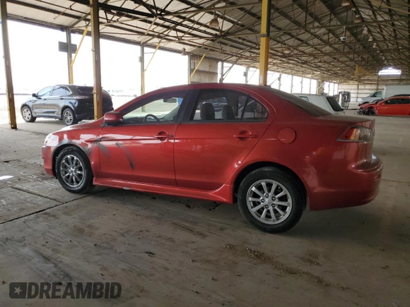 2012 Mitsubishi Lancer ES with VIN JA32U2FU2CU017414, listed as a Copart auction lot 59933784 with 41,405 mi miles and Salvage Title. Bid and sale history available at carsss.com. Image 2.