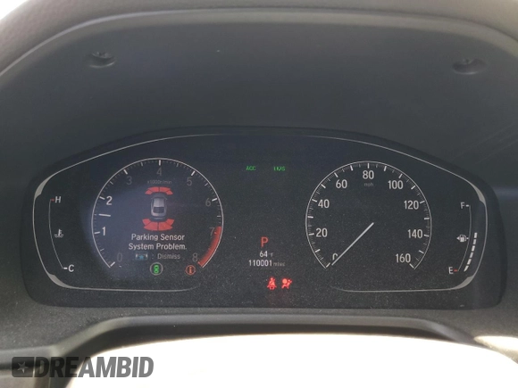 2019 Honda Accord Touring z VIN 1HGCV2F97KA028859, wystawiony jako Copart lot #47050995 z przebiegiem 110 001 mil mil oraz Szkoda całkowita • Salvage title. Historia ofert i sprzedaży dostępna na DreamBid. Obrazek 9.