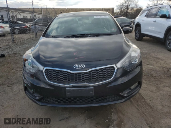 2014 Kia Forte EX with VIN KNAFX4A84E5207256, listed as a Copart auction lot 46250775 with 158,177 mi miles and Salvage Title. Bid and sale history available at carsss.com. Image 5.