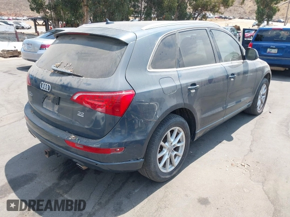 2010 Audi Q5 Premium Plus with VIN WA1LKAFP7AA074944, listed as a IAAI auction lot 42776108 with 186,895 mi miles and . Bid and sale history available at DreamBid. Image 4.