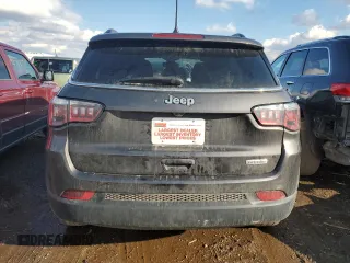 2019 Jeep Compass Latitude with VIN 3C4NJCBB3KT852044, listed as a Copart auction lot 46902925 with 49,085 mi miles and Salvage title. Bid and sale history available at DreamBid. Image 6.