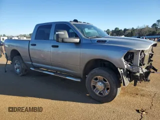 2024 Ram 2500 Tradesman with VIN 3C6UR5CJXRG144437, listed as a Copart auction lot 46417545 with 36,733 mi miles and Salvage title. Bid and sale history available at DreamBid. Image 4.